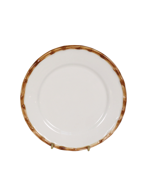 Bamboo Edge Dinner Set - Brown