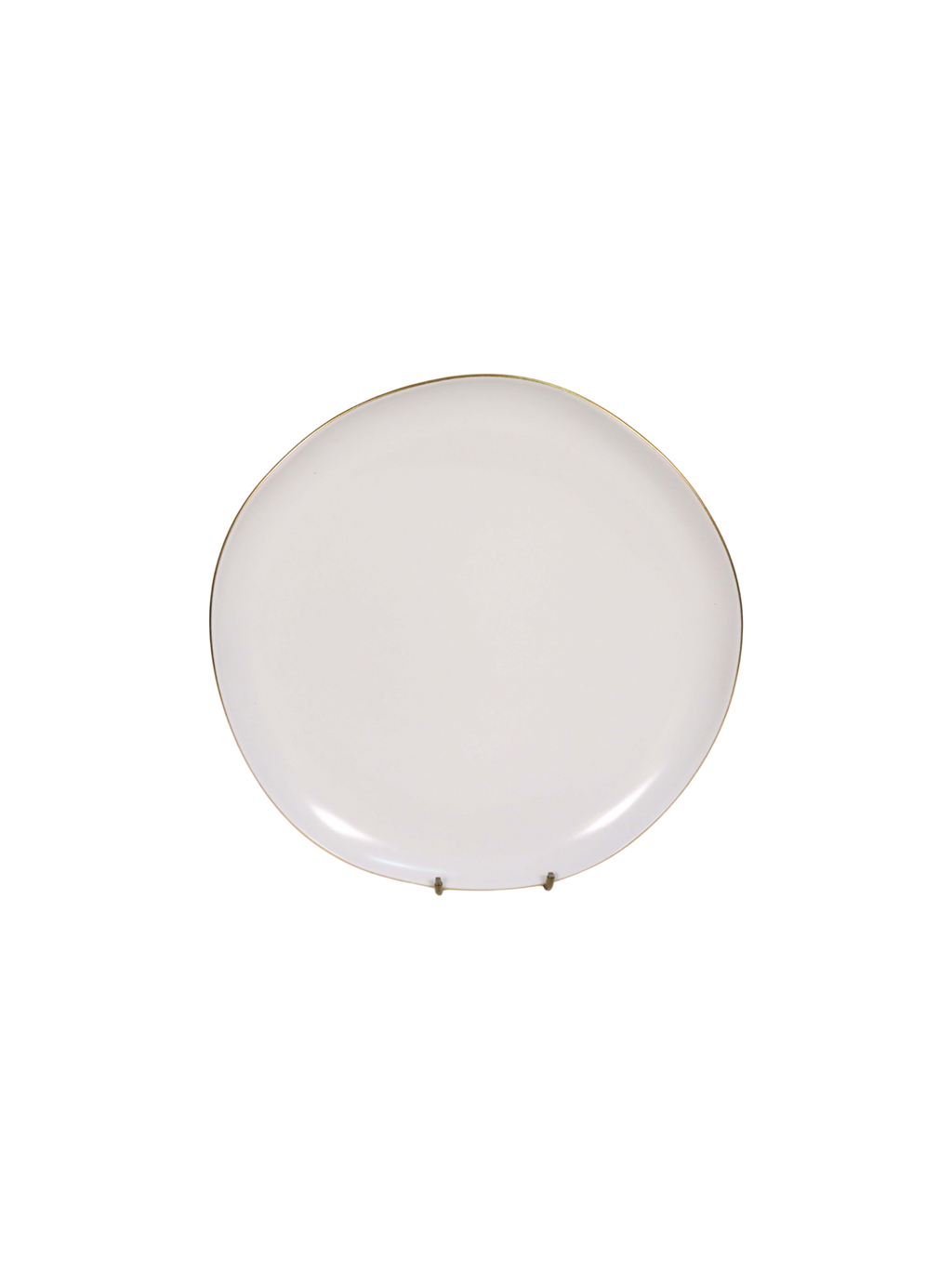 Ivory Golden Edge 3 Piece Dinnerware Set