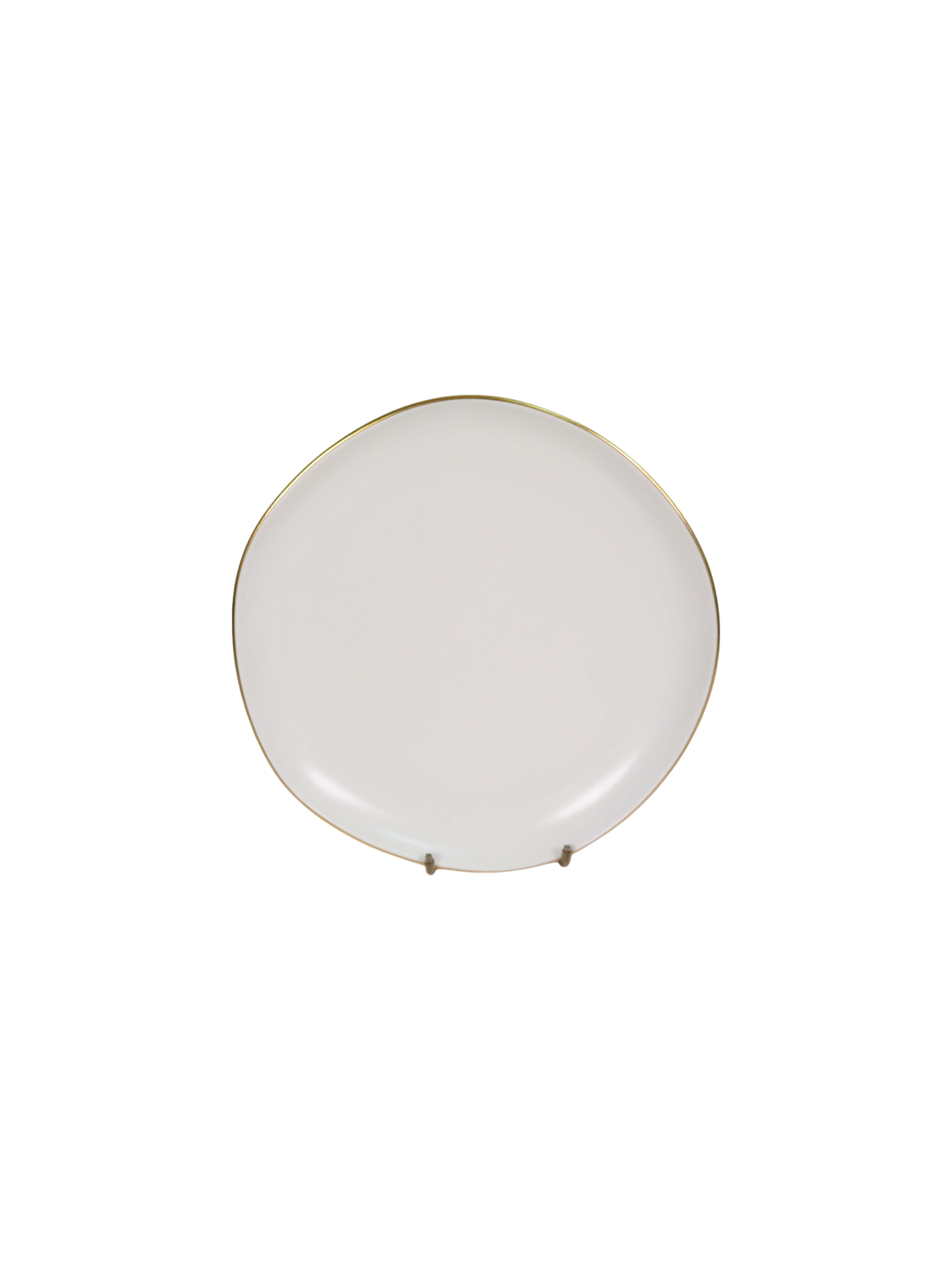 Ivory Golden Edge 3 Piece Dinnerware Set