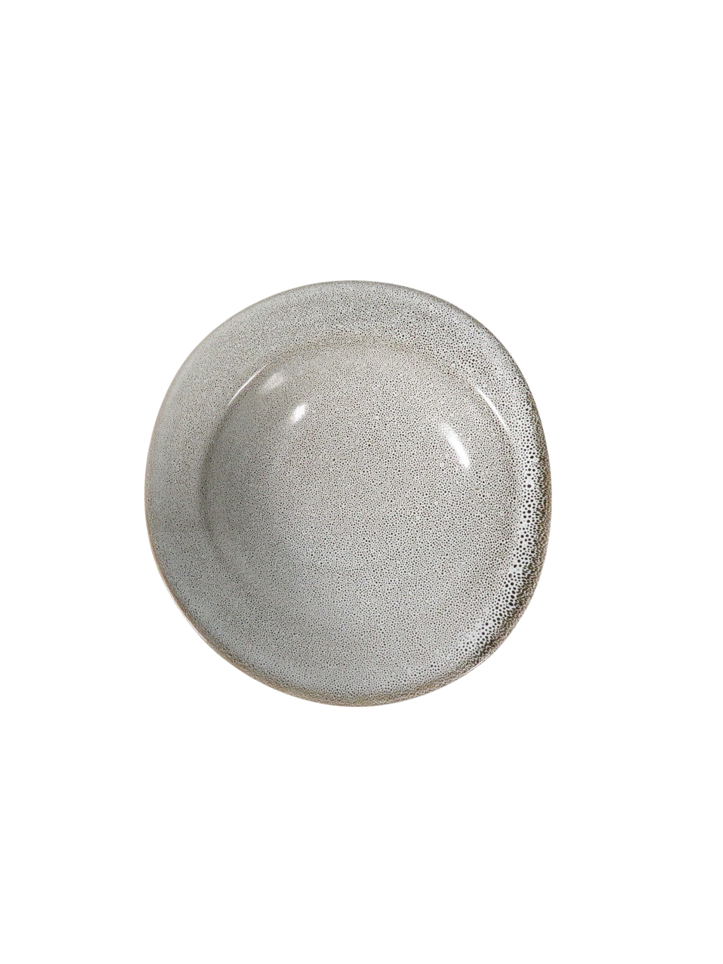 Reactive Glaze Shallow Bowl - Shadow