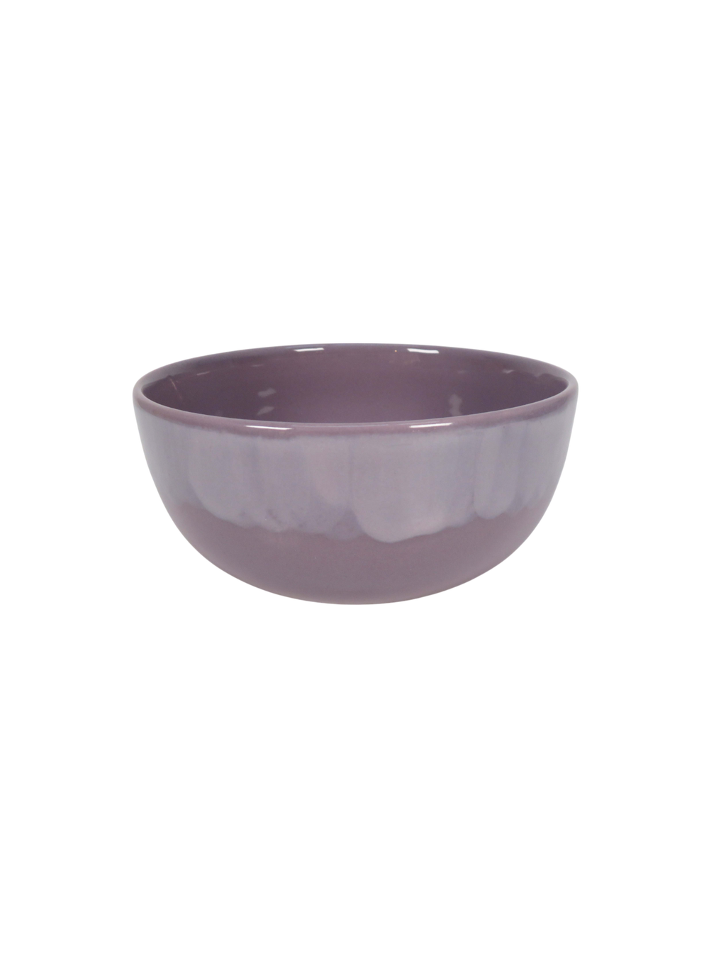 Reactive Glaze Mug and Bowl in Purple