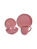 16 Piece Solid Glaze Dinner Set