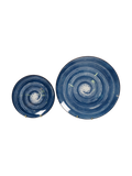 Swirl Reactive Glaze Dinner Plates