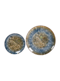 Scorched Earth Reactive Glaze Dinner Plate