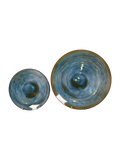 Alice Reactive Glaze  Dinner Plate - Deep Blue