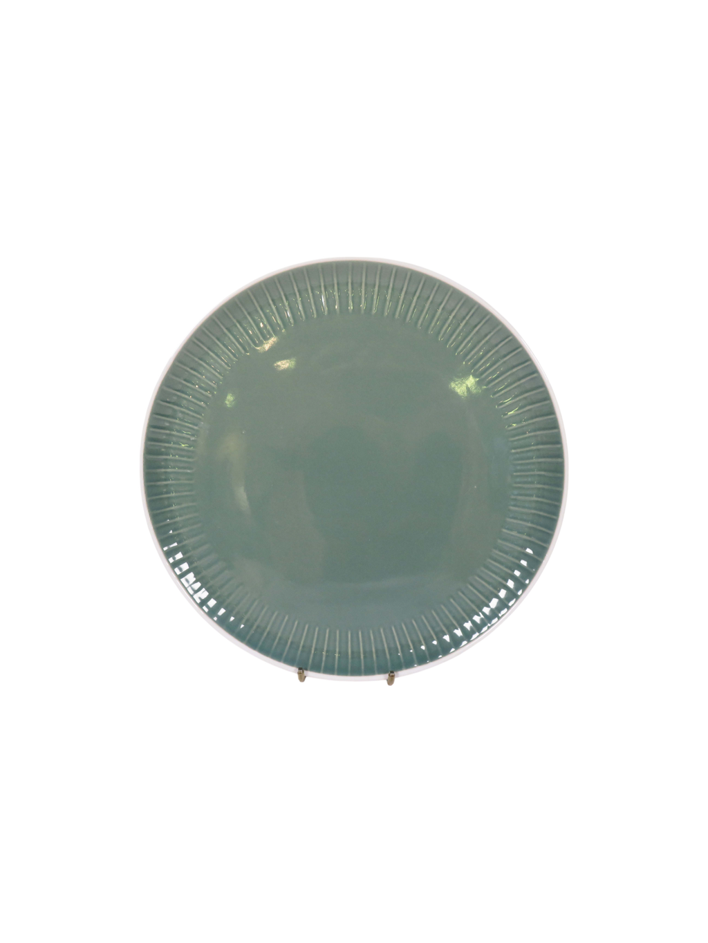 Ryan Ribbed Dinner Set - Turquoise