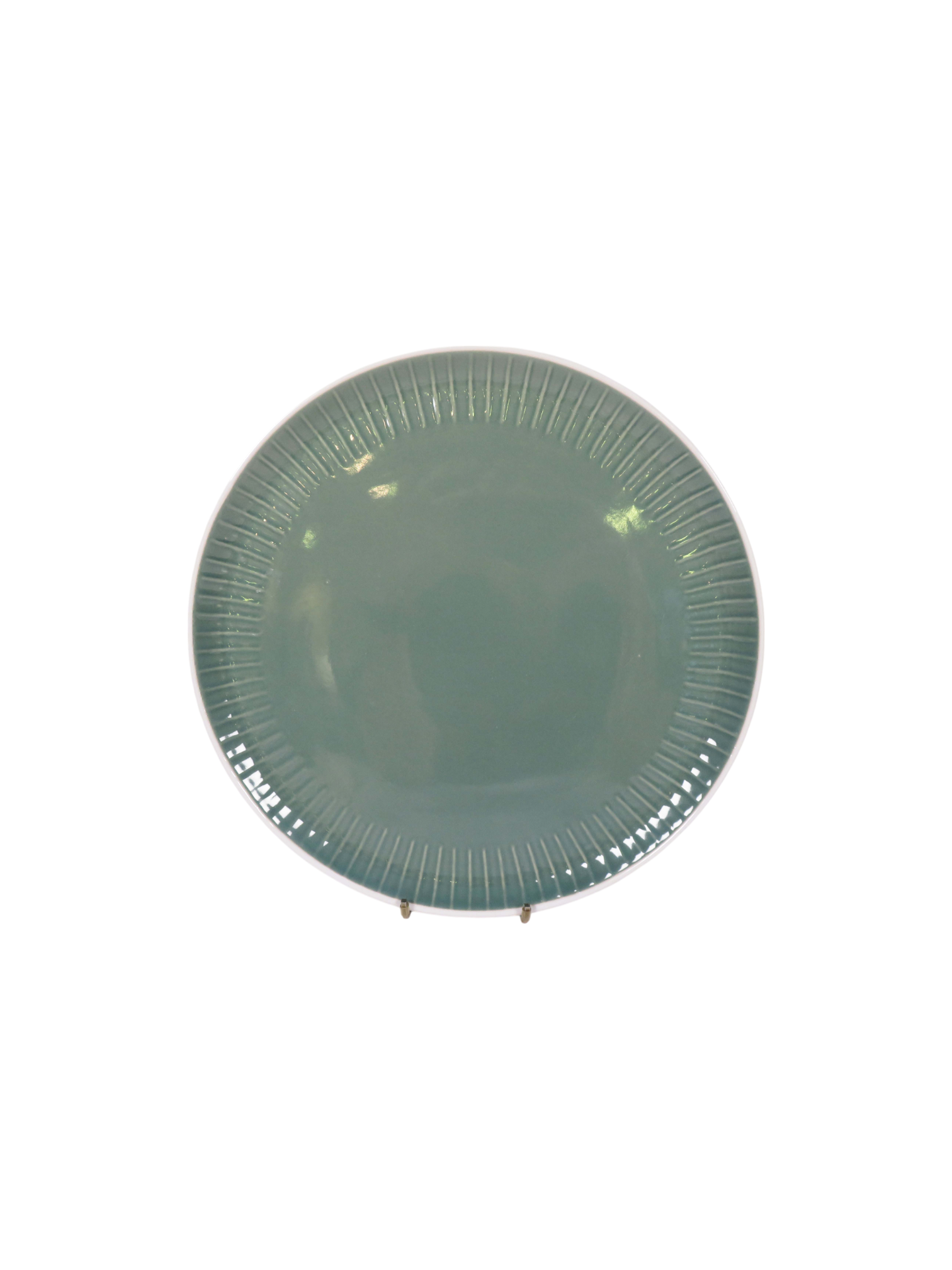 Ryan Ribbed Dinner Set - Turquoise