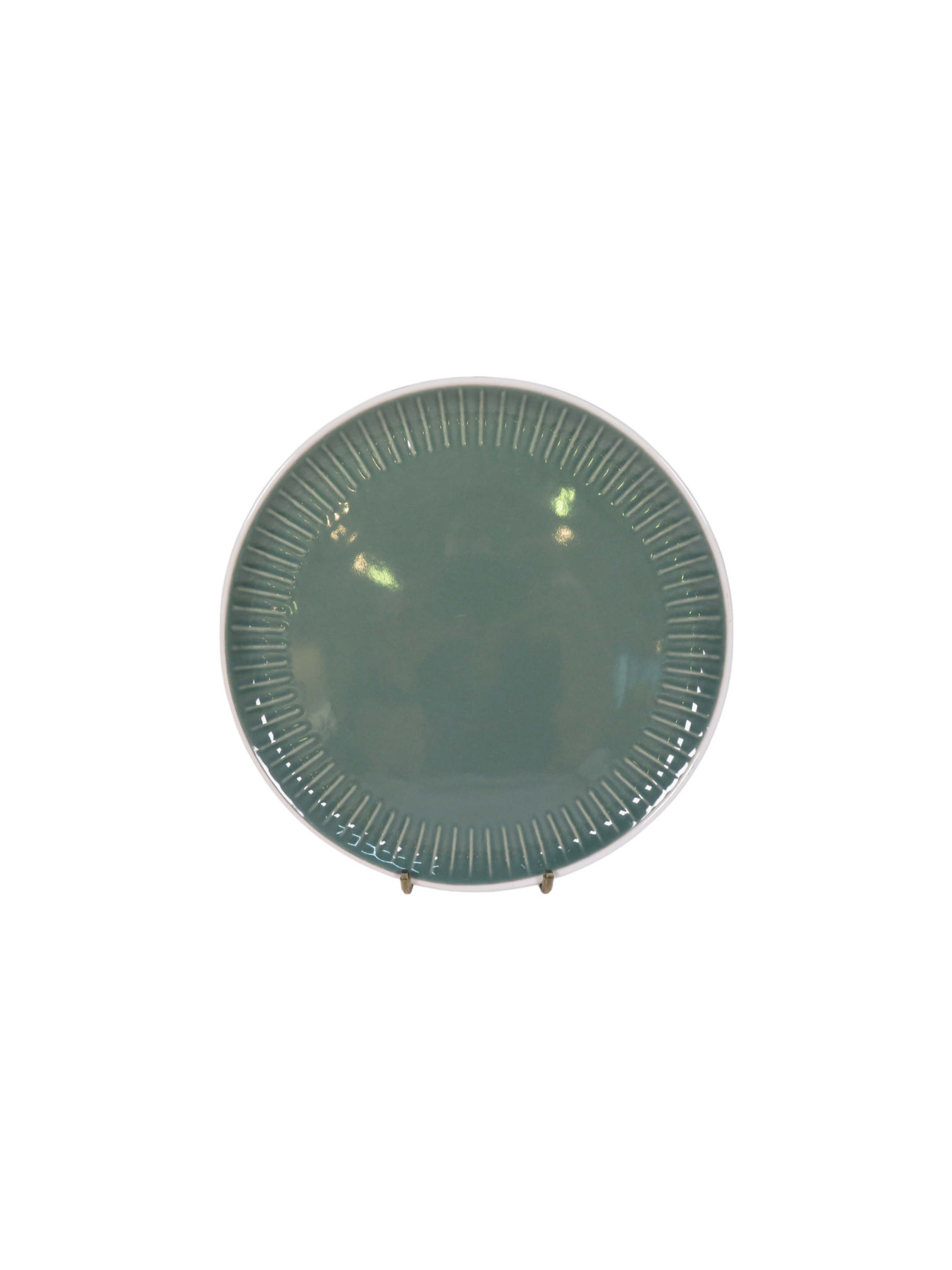 Ryan Ribbed Dinner Set - Turquoise