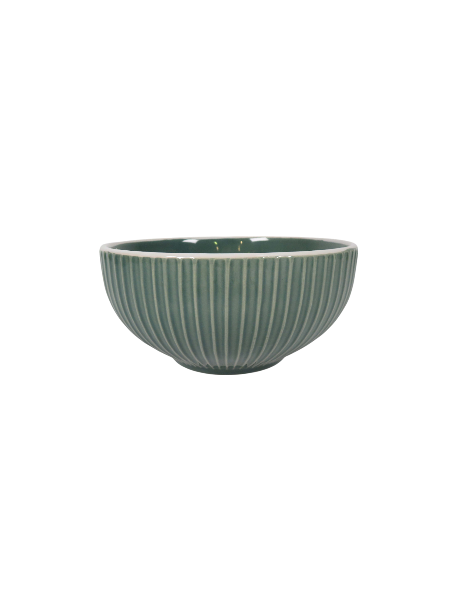 Ryan Ribbed Dinner Set - Turquoise