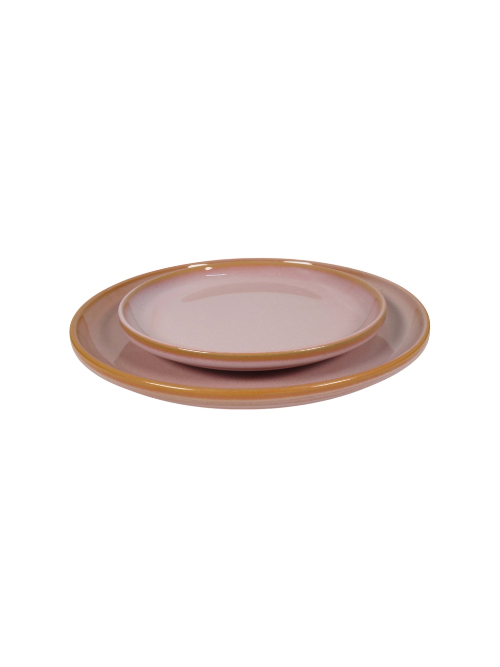 Sunset Reactive Glaze Dinner Set - Pink
