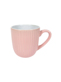 Reactive Glaze Striped Mug in Pink