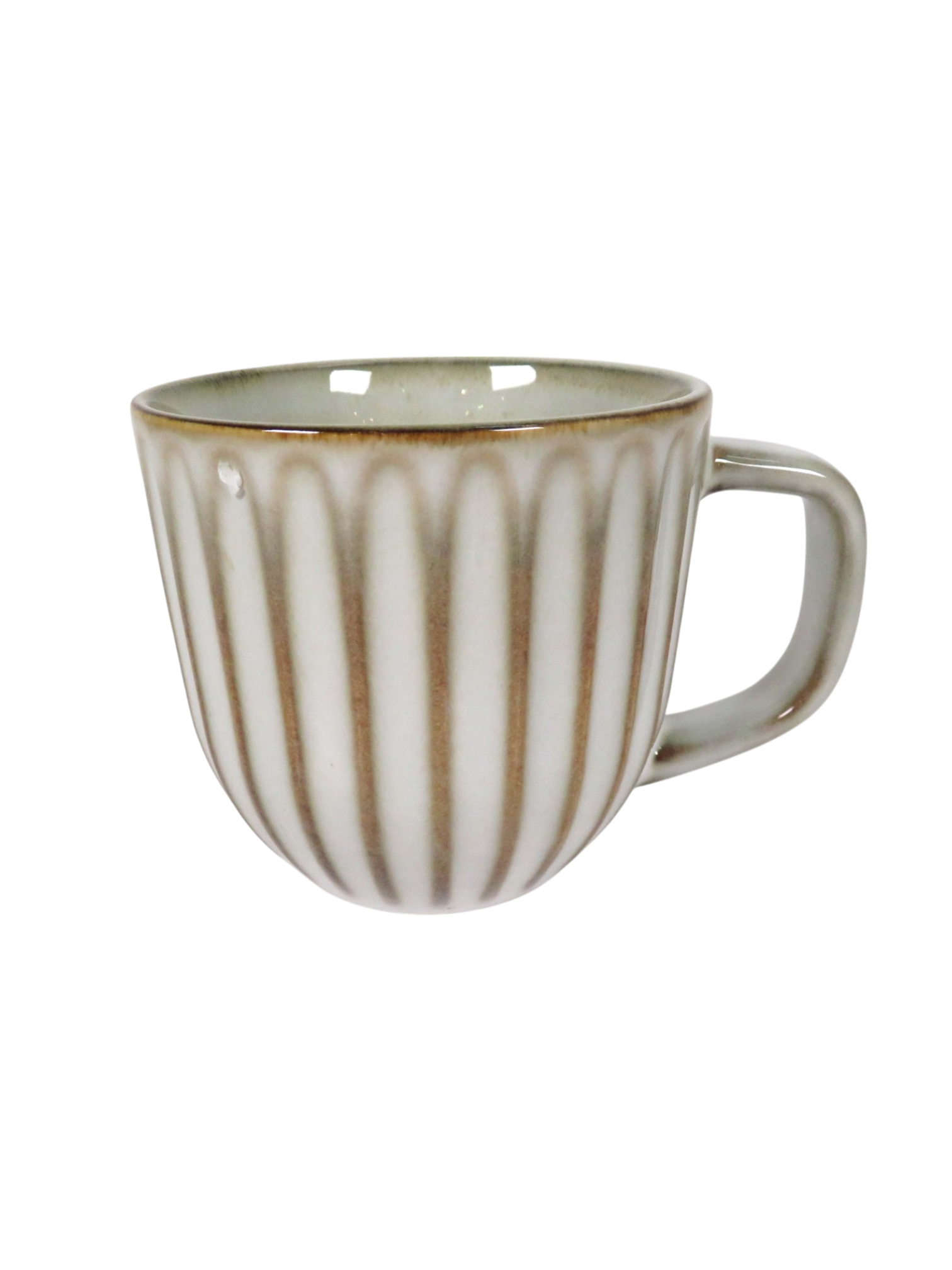 Reactive Glaze Striped Mug