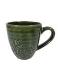 Speckle Leaf Mug in Green