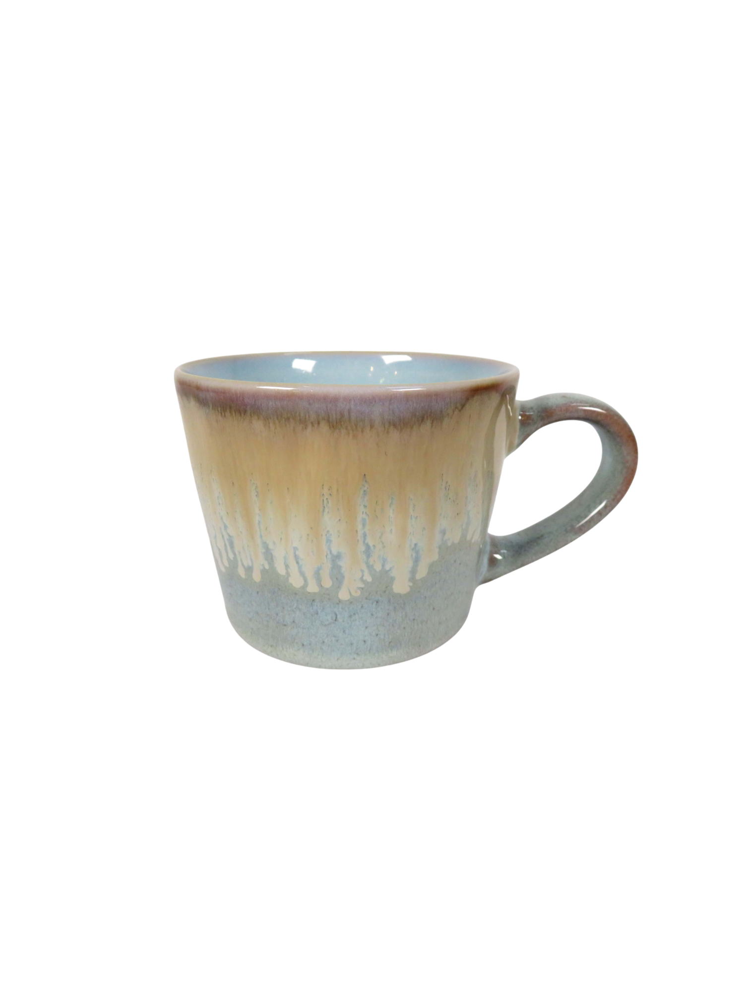 Blue Wiped Edge Mug
