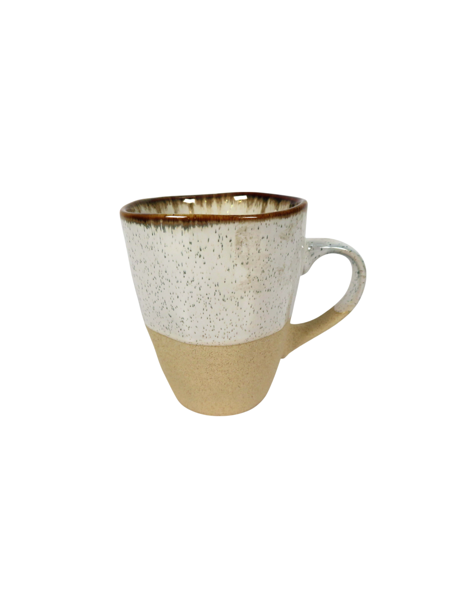 Reactive Glaze Dipped Speckle Mug