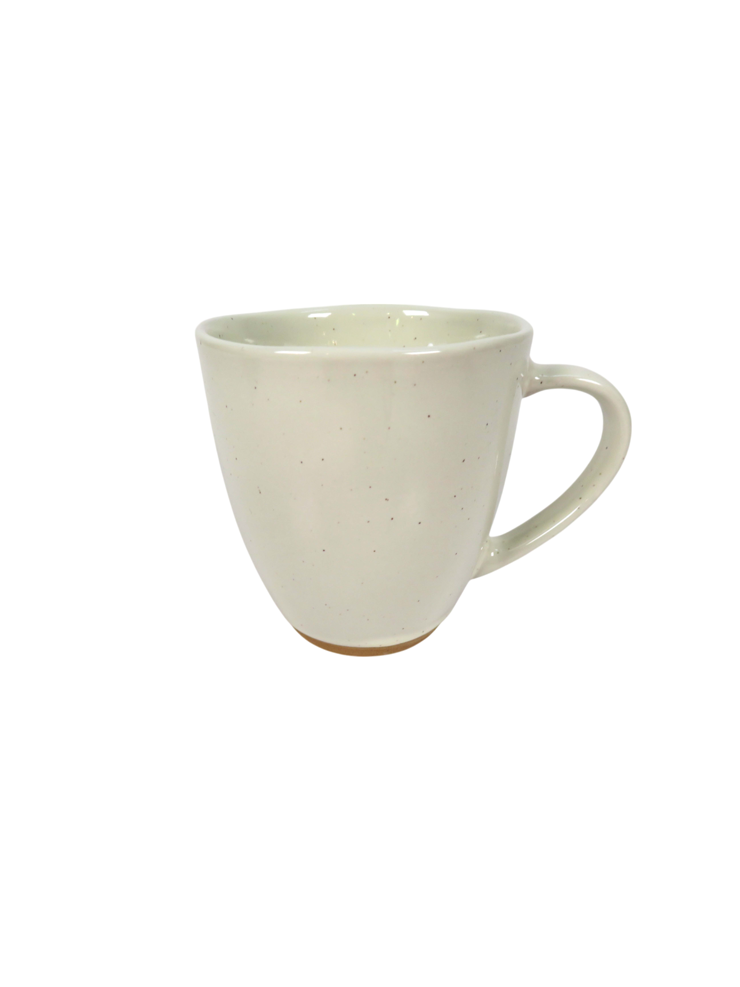 Reactive Glaze Speckle Mug in Cream