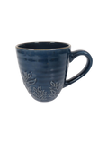 Speckle Leaf Mug in Blue