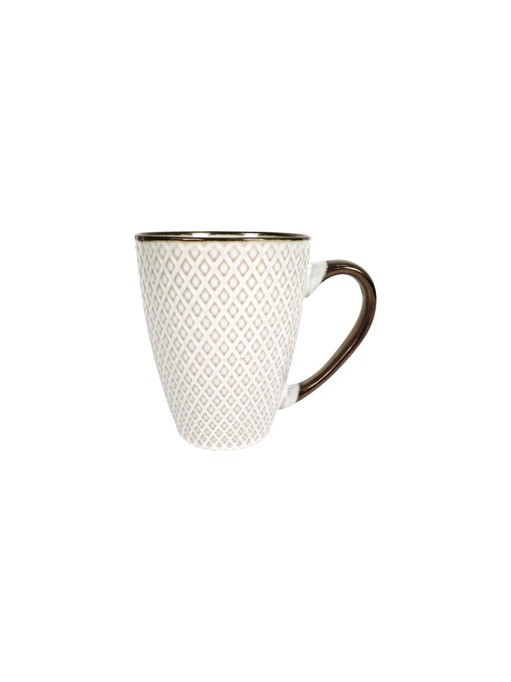 Reactive Glaze Diamond Mug
