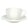 Hexagon Heirloom White - teacup
