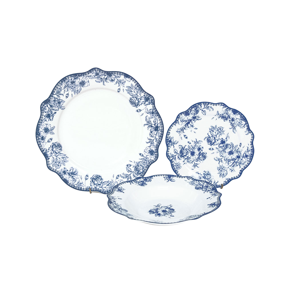 Toile de Jouy Dinner Set