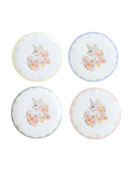 Bunny Cake Plate Set of 4