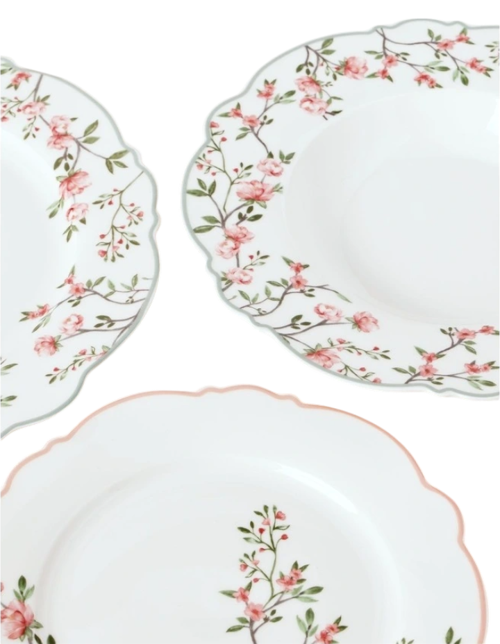 Blossom 12pc Dinner Set in Multicolour