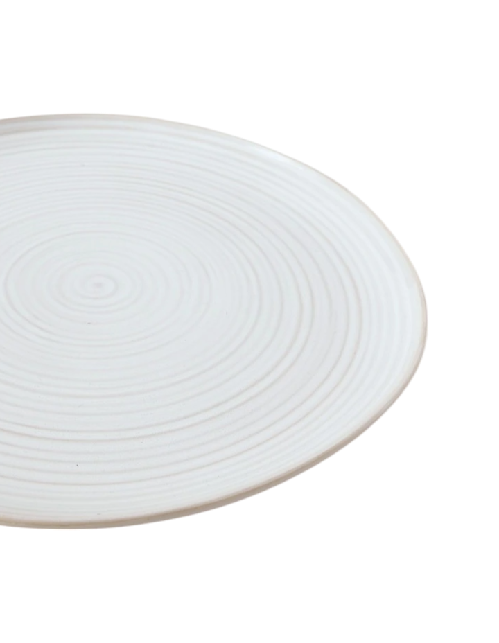 Carlton Dinner Plate - Cream