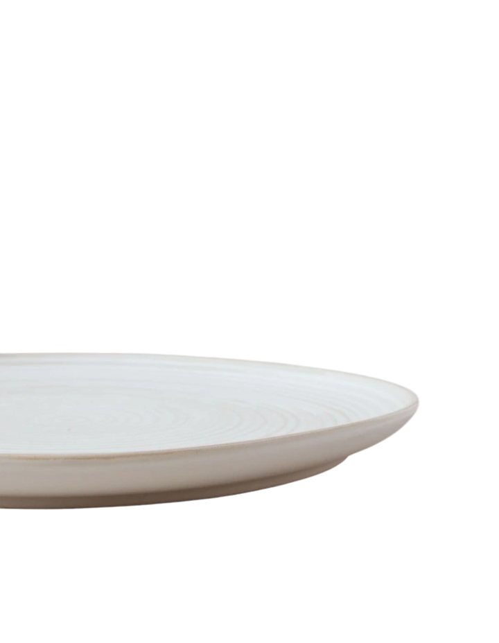 Carlton Dinner Plate - Cream