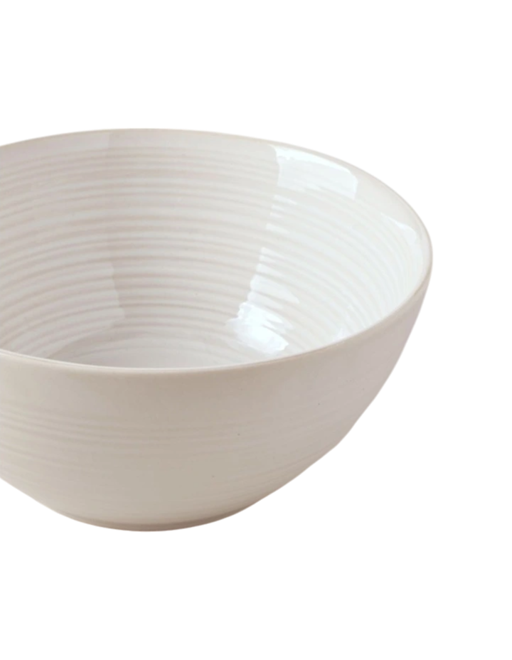Carlton Cereal Bowl - Cream