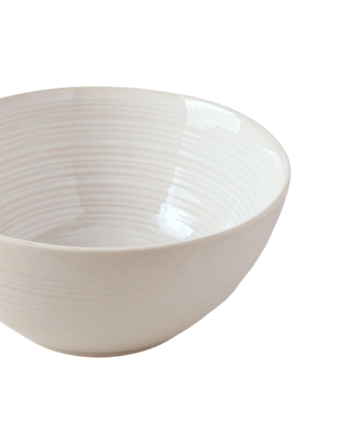 Carlton Cereal Bowl - Cream