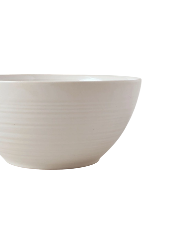 Carlton Cereal Bowl - Cream