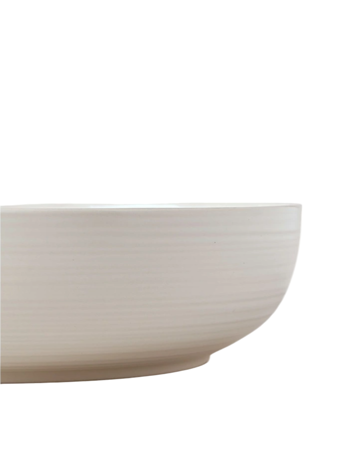 Carlton Serving Bowl - Cream