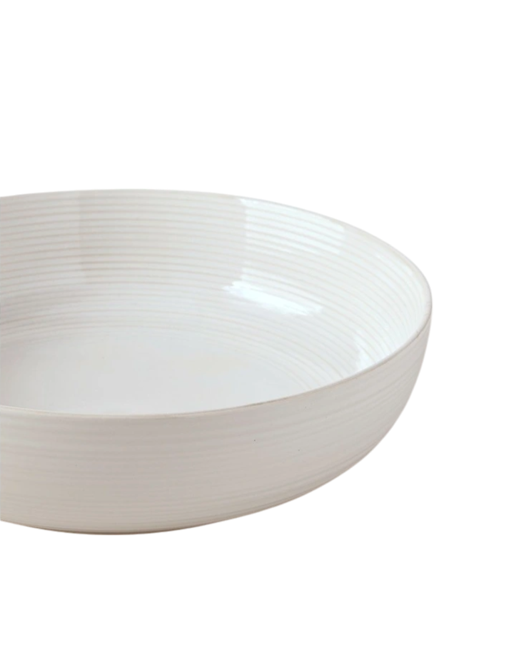 Carlton Serving Bowl - Cream