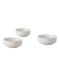 Carlton Tapas Bowl Set of 3 - Cream