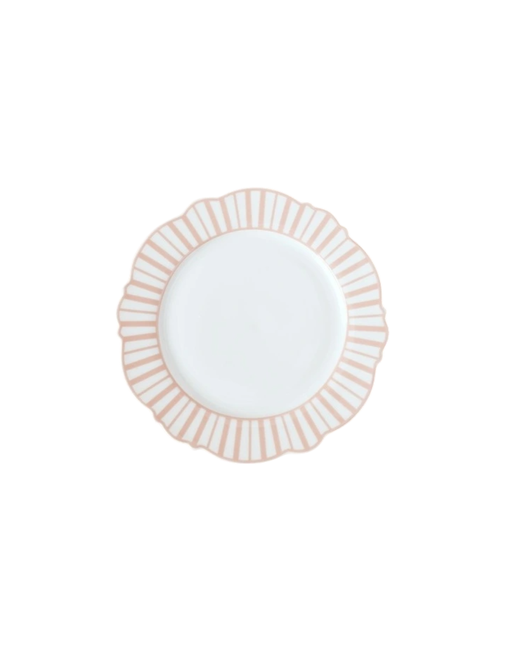 Spring Cake Plate Set of 4 - Pink