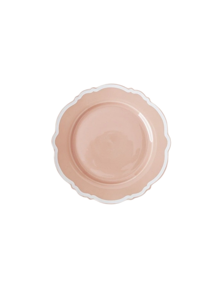 Spring Cake Plate Set of 4 - Pink