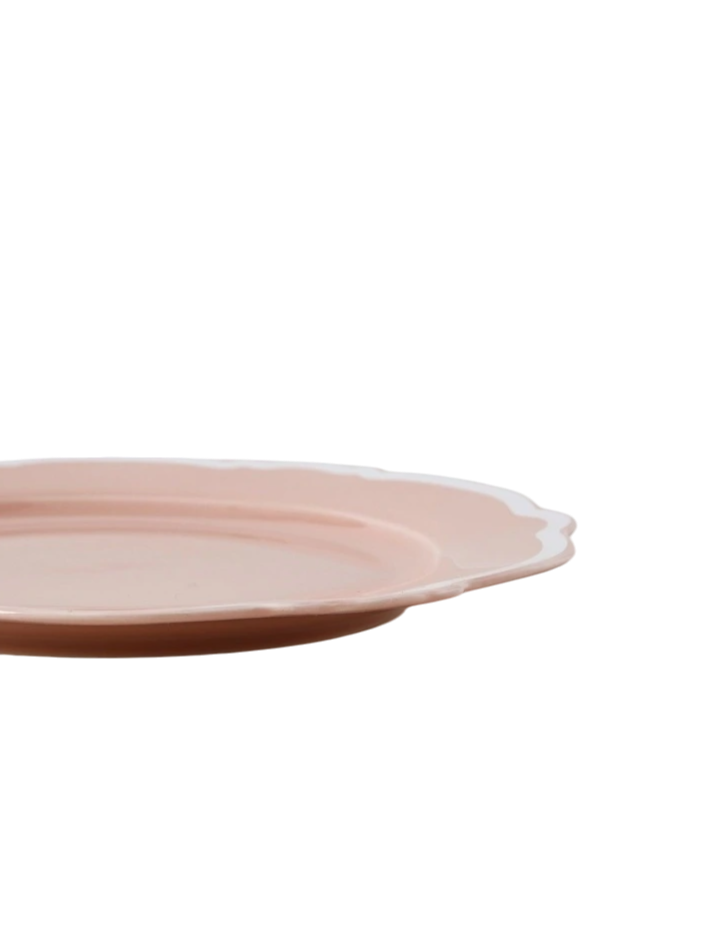 Spring Cake Plate Set of 4 - Pink