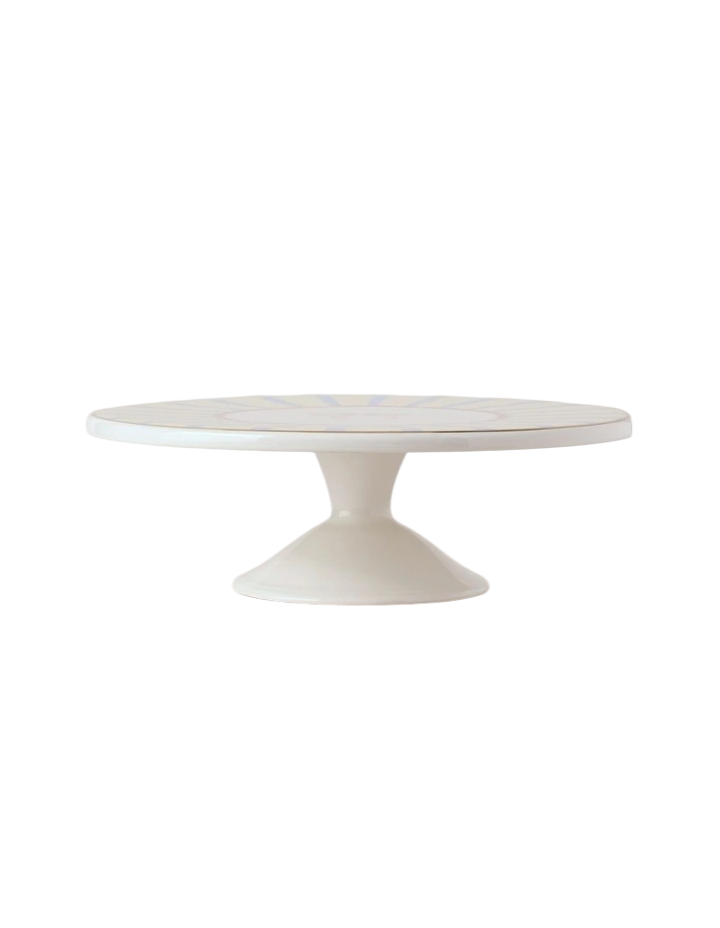 Iris Tea Story Cake Stand in Multicolour