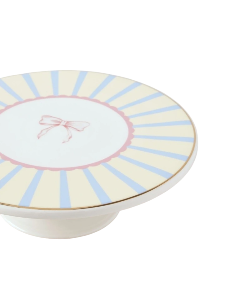 Iris Tea Story Cake Stand in Multicolour