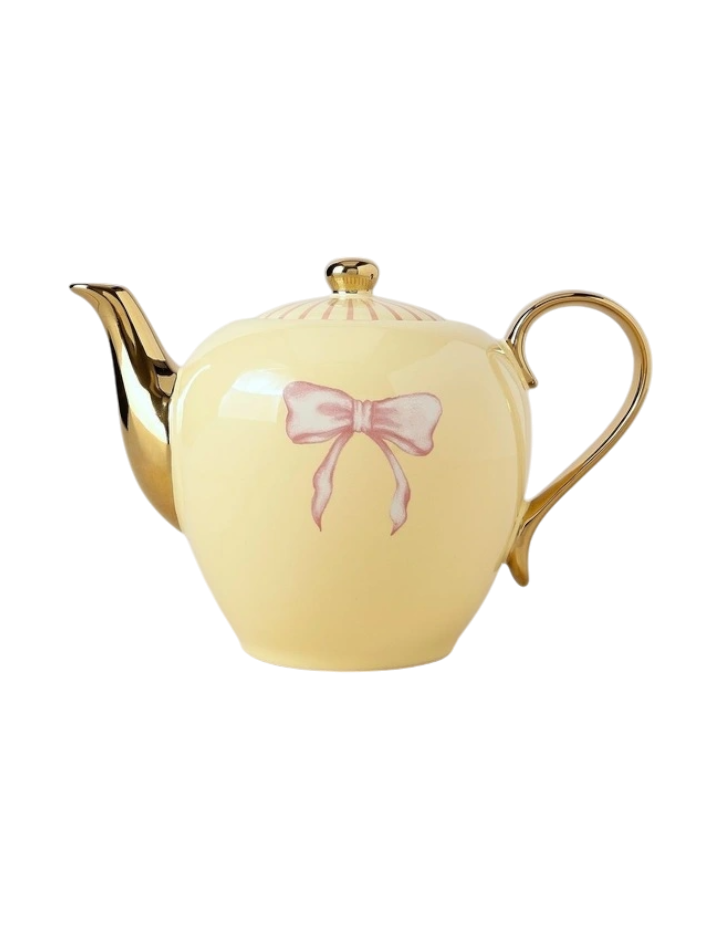 Iris Tea Story Tea Pot in Yellow