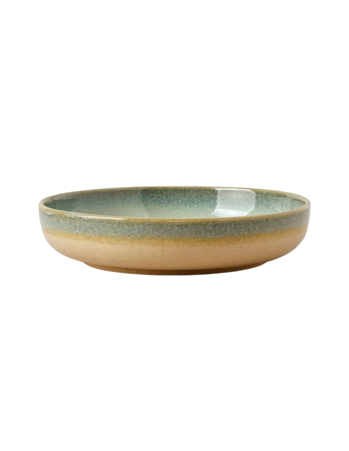 Chadwick Wiped Edge Pasta Bowl - Olive