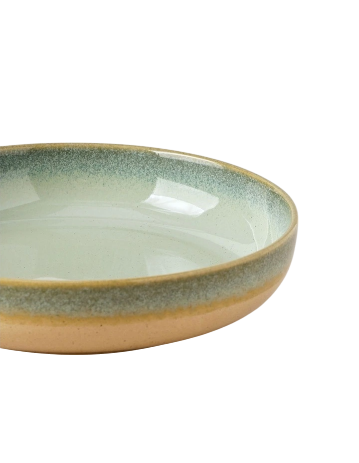Chadwick Wiped Edge Pasta Bowl - Olive