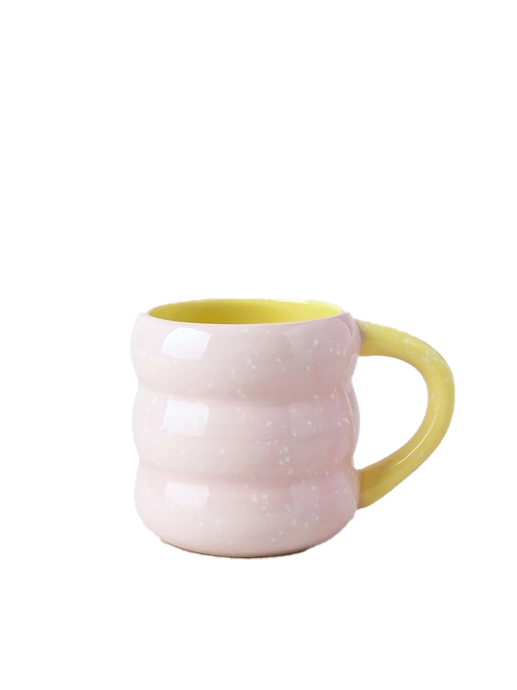 Cloud Mug - pink/yellow