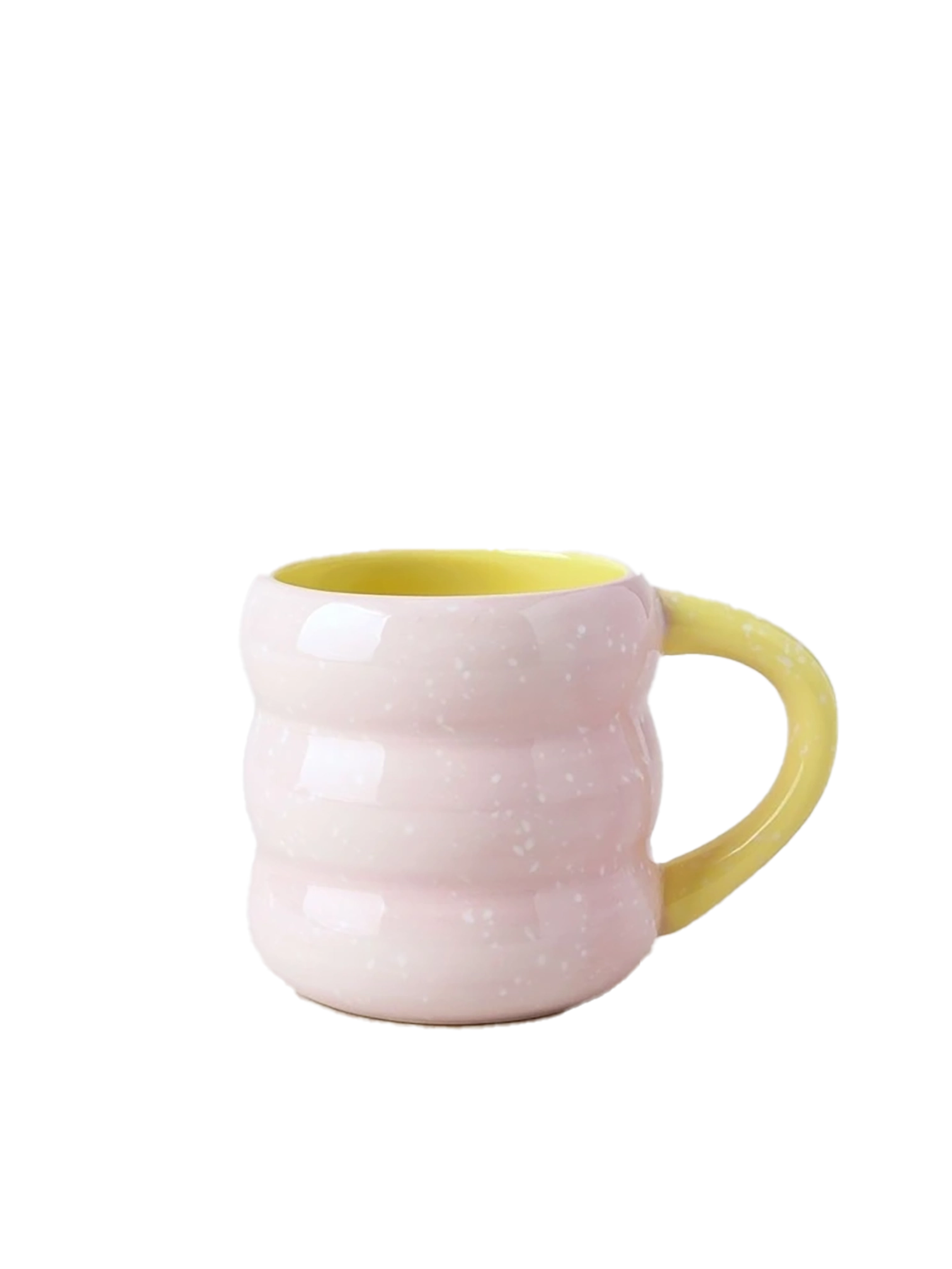 Cloud Mug - pink/yellow