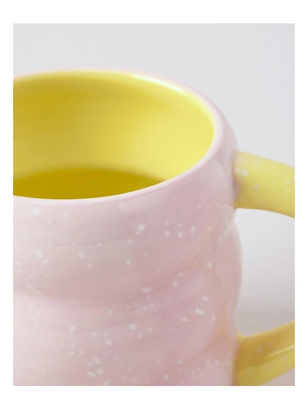 Cloud Mug - pink/yellow