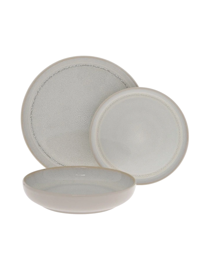 Chadwick 12 Piece Dinner Set - Natural