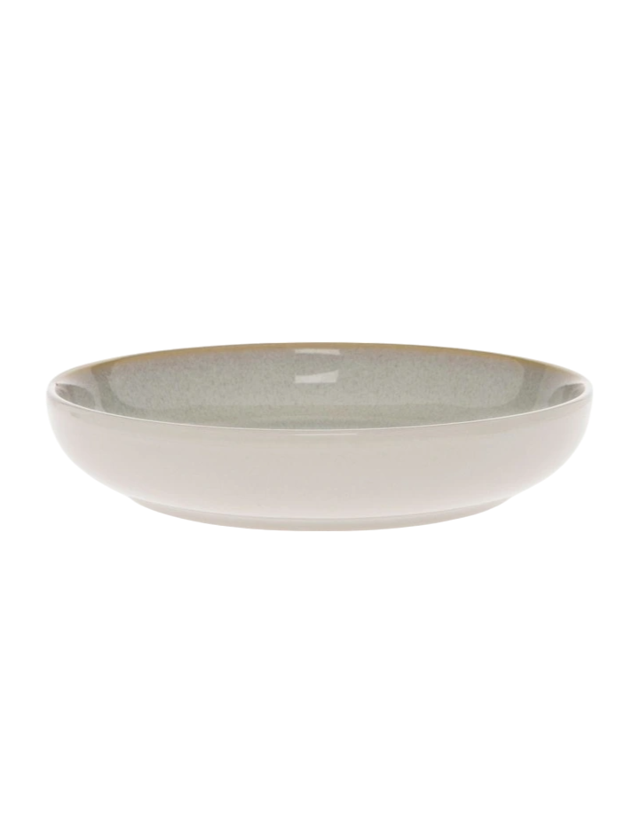 Esperance Shallow Bowl in Cream 20.4cm