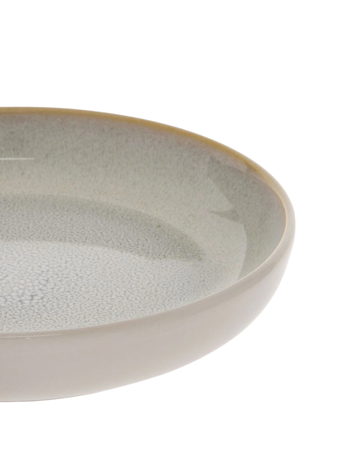Esperance Shallow Bowl in Cream 20.4cm