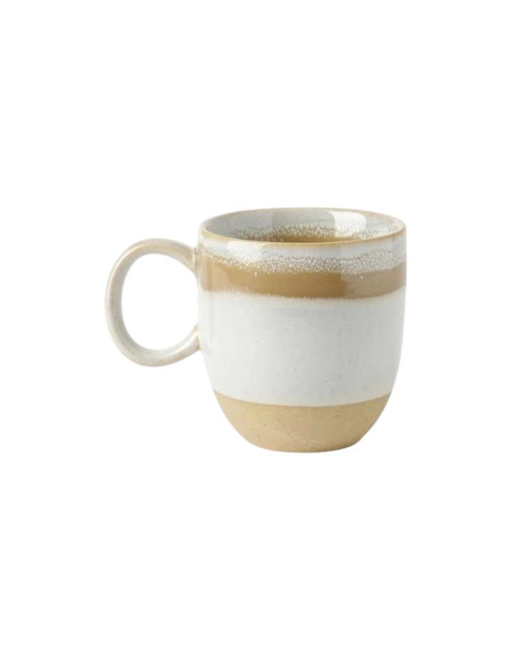 Chadwick Wiped Edge Bullet Mug Set of 2 - White/Cherry