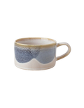 Laguna Soup Mug in Blue/White